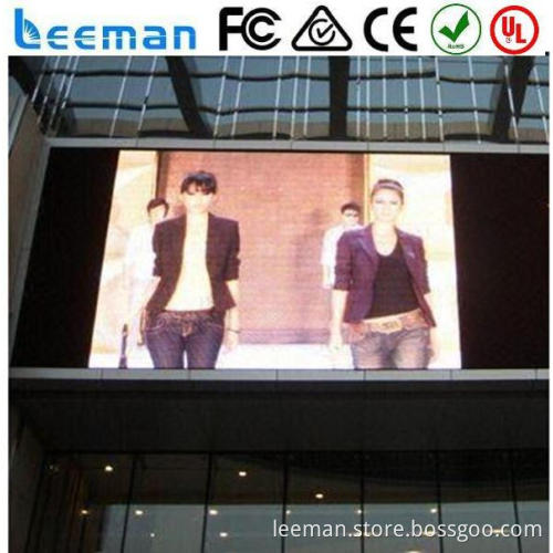 led display outdoor full color ph20 P10 RGB led digital billboard